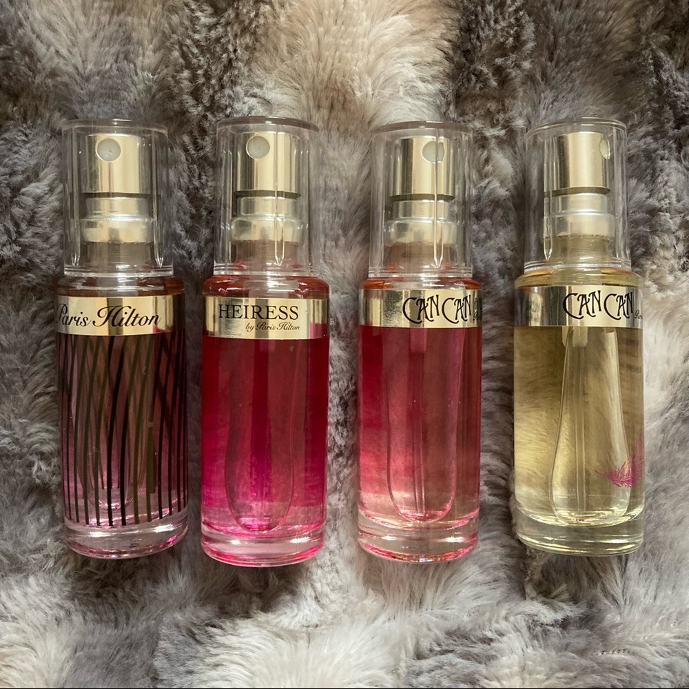 Paris Hilton Perfume Minis 0.5oz - Original, Heiress, Can Can, Can Can Burlesque